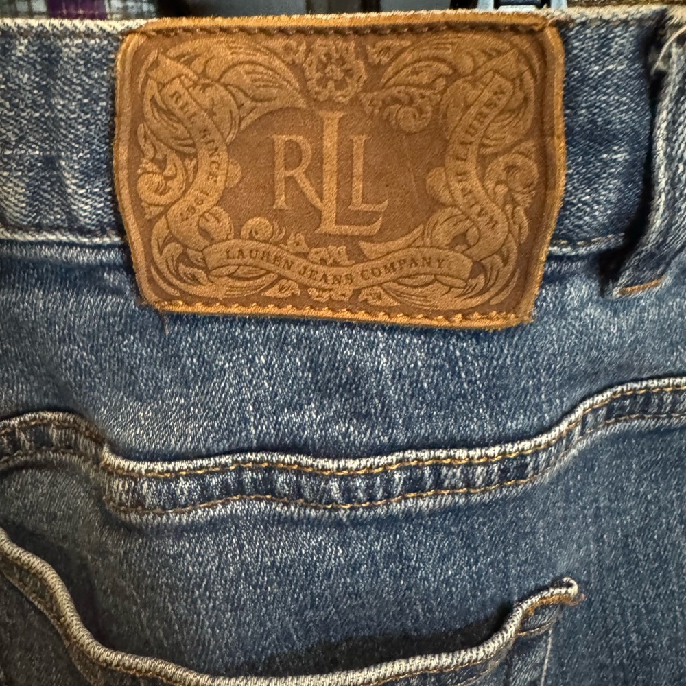 Lauren Ralph Lauren Indigo Straight Leg Jeans